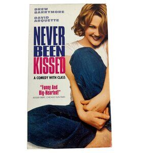 Never Been Kissed VHS 1999 Comedy Drew Barrymore David Arquette 107 Min